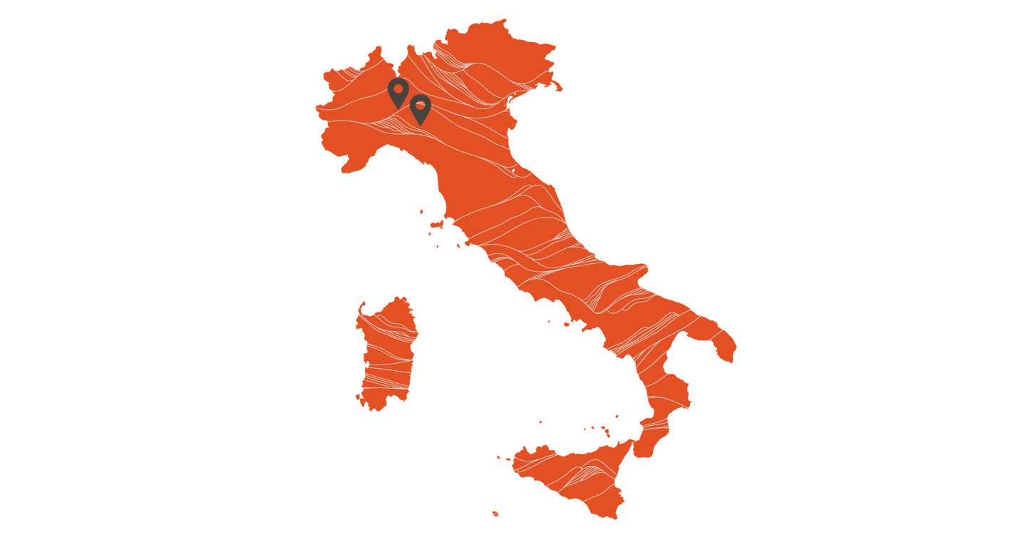 Pin mappa italia